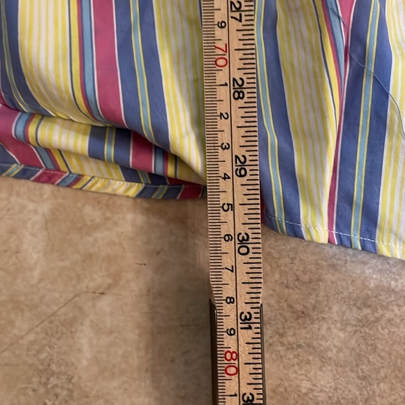 Ralph Lauren Blake men’s large beautiful pastel stripe  button down dress shirt - Picture 2 of 6